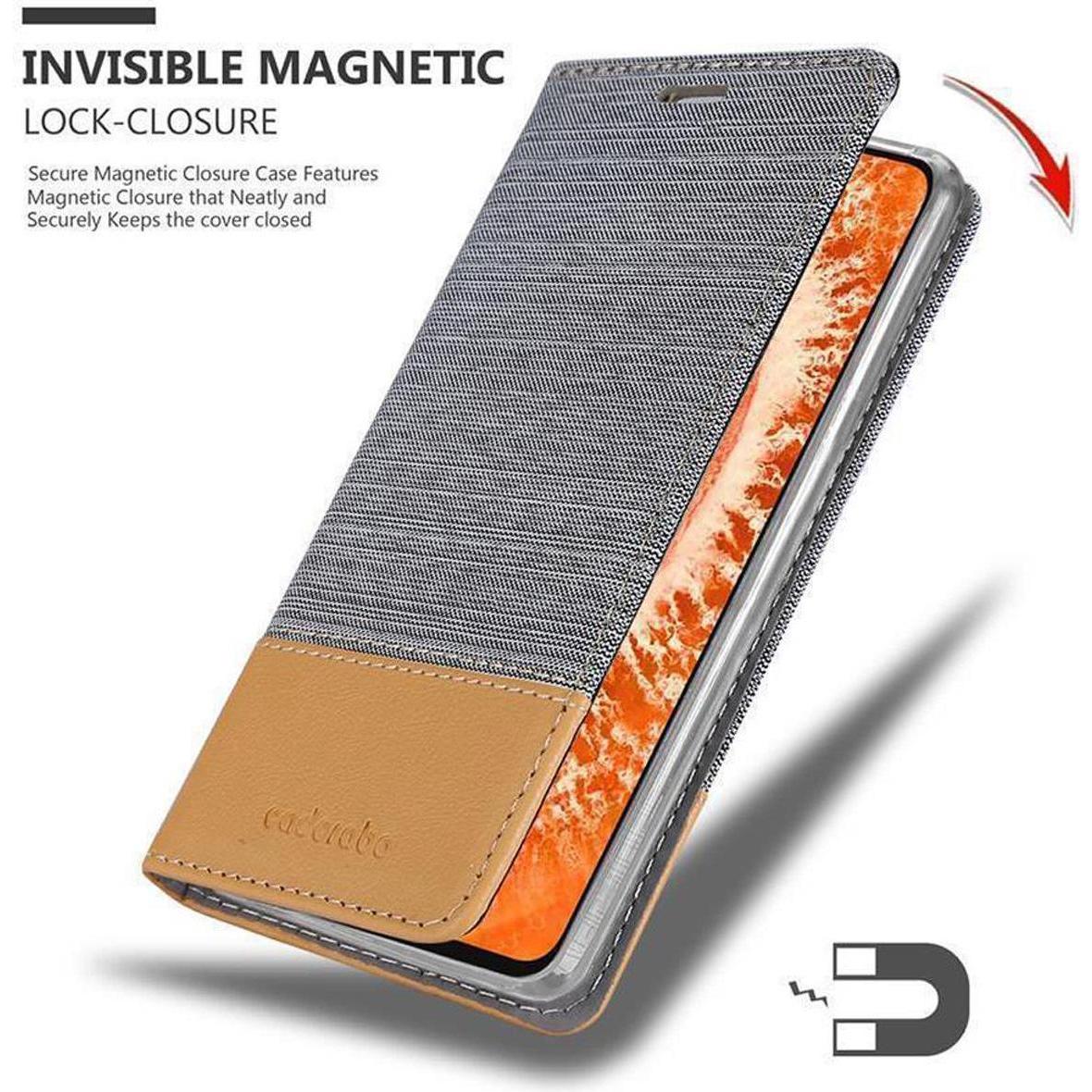 Thumbnail - Cadorabo Jeans Optik (Honor View 30), Smartphone Hülle, Grau, Braun