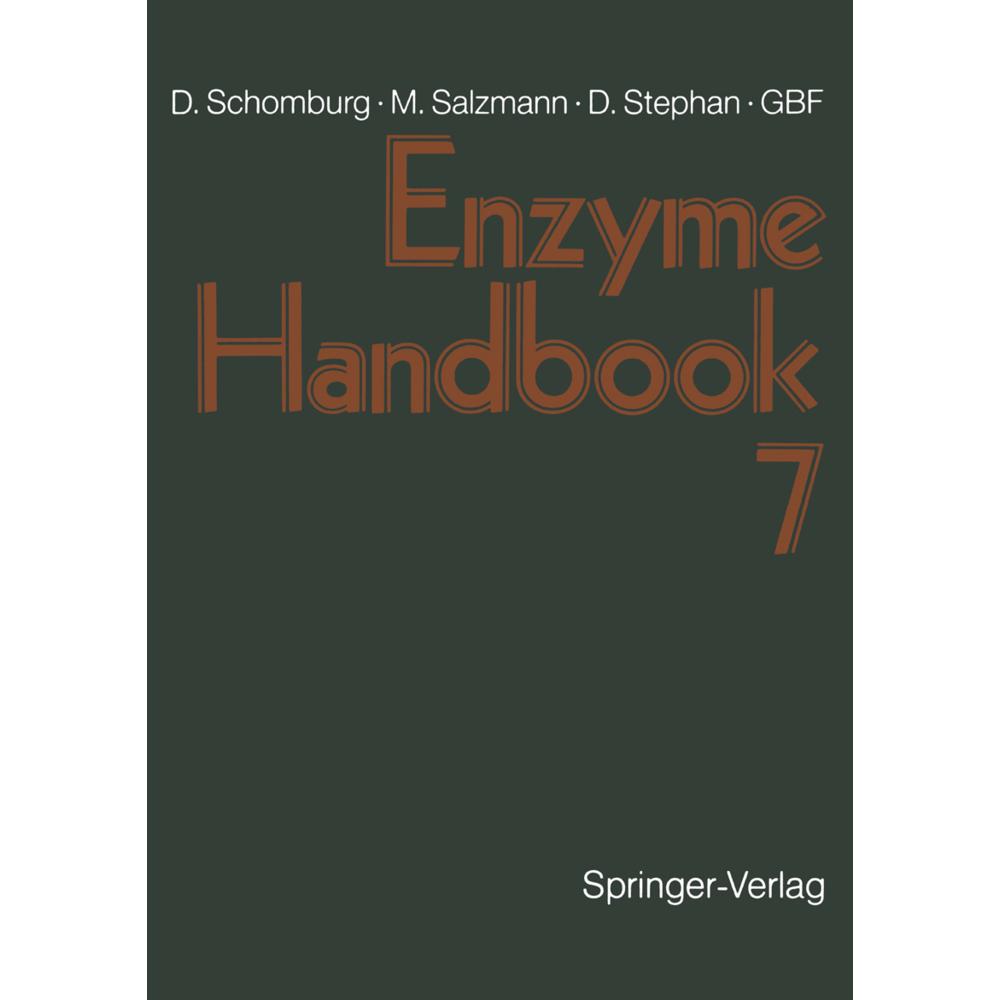 Enzyme Handbook 7, Fachbücher