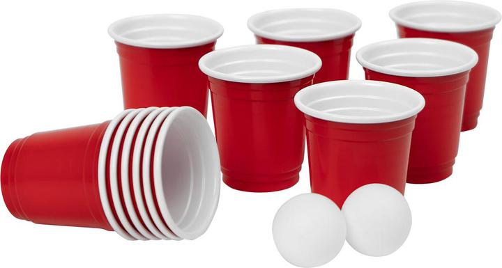 Actual product image Casativo Beer pong game, 12 pieces, 10 shot glasses, 2 balls