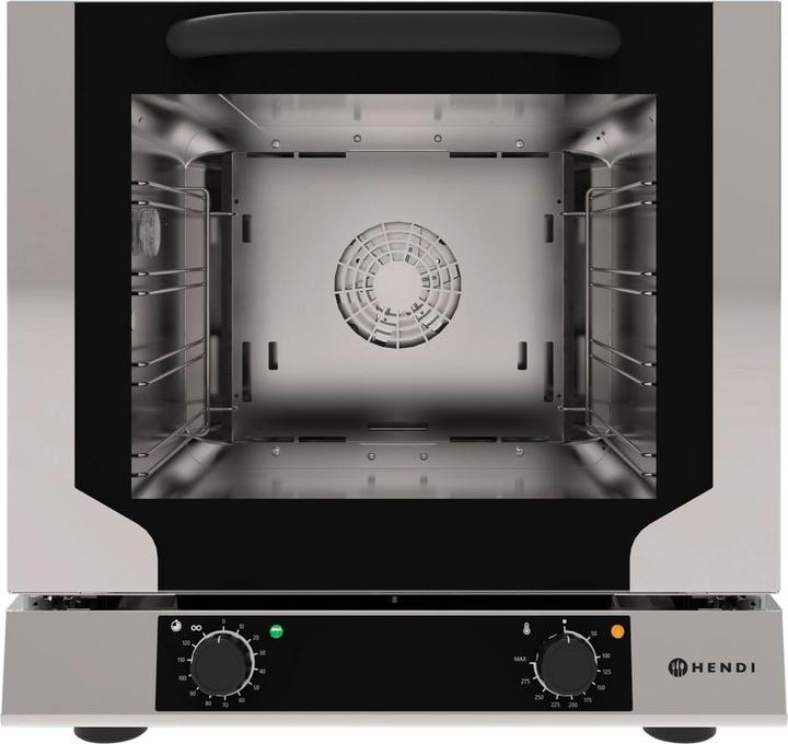 Hendi Boîtier et chambre en acier inoxydable AISI 304. Grâce à la double vitrage, qui permets une ventilat