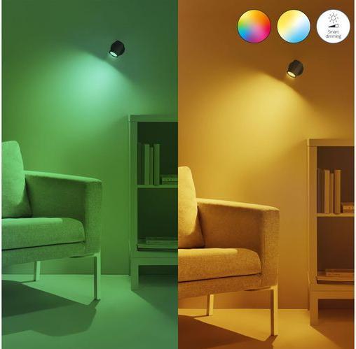 Image du produit WiZ Sources lumineuses (GU10, 4.70 W, 345 lm, 1 x, F)