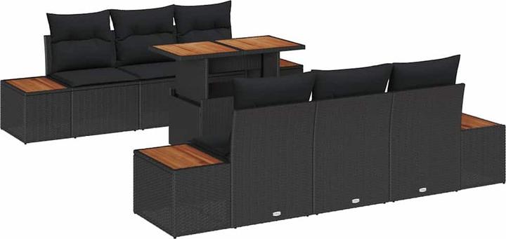 Produktbild vidaXL Garten Essgruppe (100 x 55 x 73 cm)