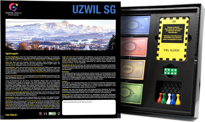 Gewerbe-Spiel Board Game Uzwil SG (German) (German)