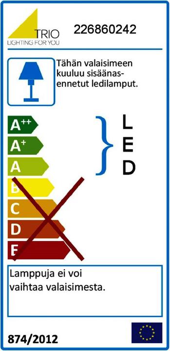 Energie-Label Trio Adaja (240 lm, IP54)