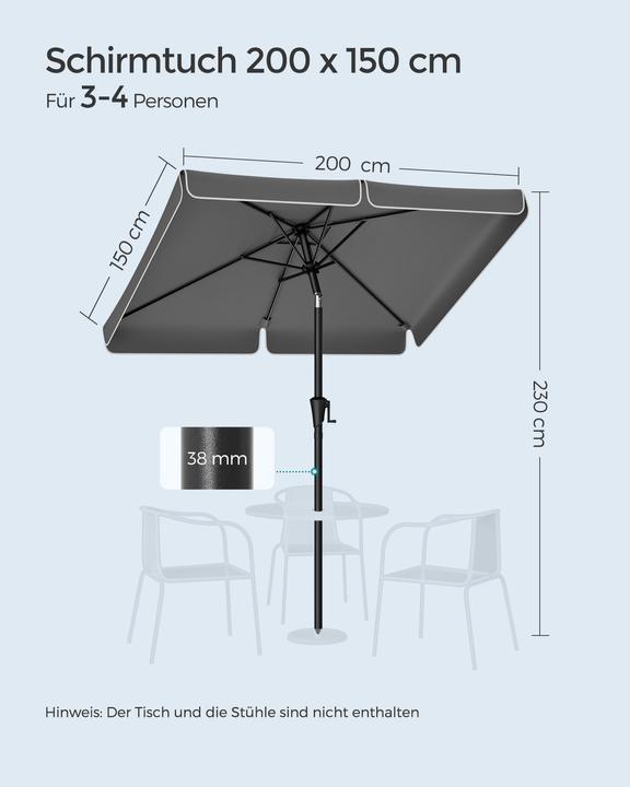 Actual product image Songmics Sunny (1.50 m)