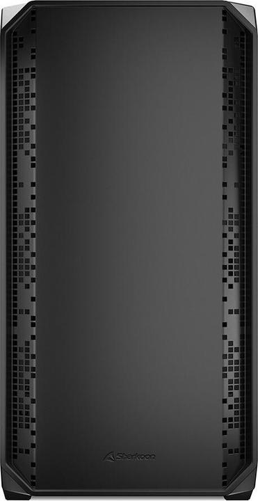 Actual product image Sharkoon MK2 Black mATX (black) (mATX, Mini-ITX)