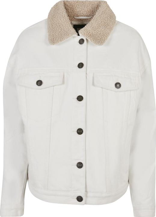 Image du produit Urban Classics Ladies Oversized Sherpa Denim Jacket - 19395 (3XL)