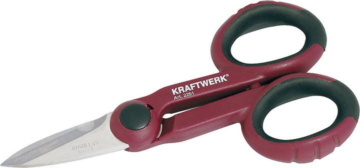 Actual product image Kraftwerk Electrician scissors (142 mm)