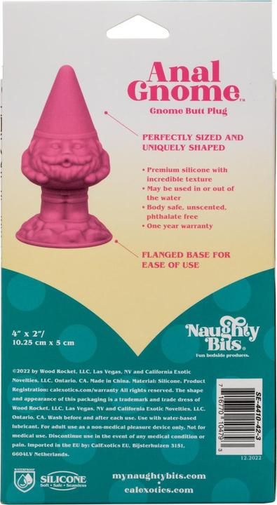 Produktbild CalExotics Naughty Bits® Anal Gnome™ Gnome Butt Plug