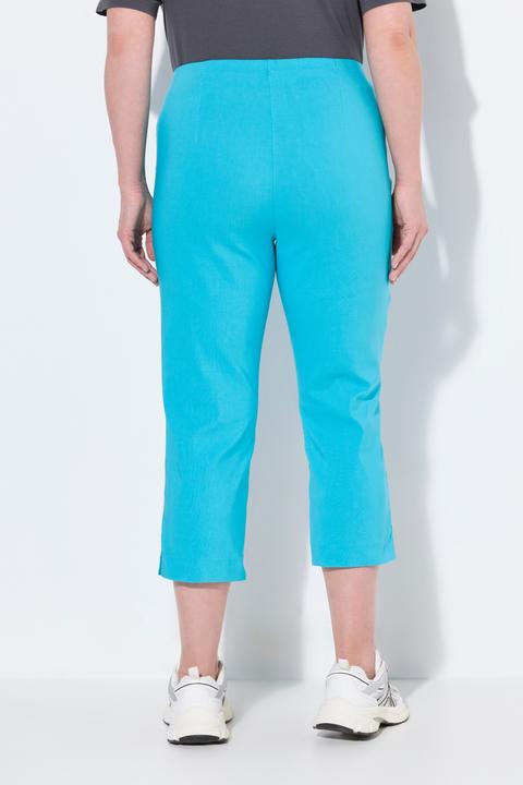 Immagine prodotto Ulla Popken Pantaloni di bengalina elasticizzata, lunghi fino al polpaccio, con cintura elastica (58)