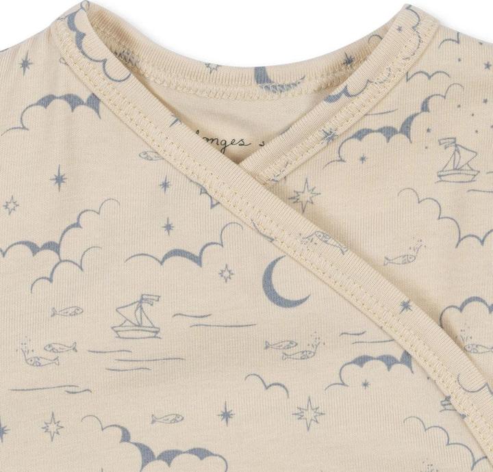 Produktbild Konges Slojd Basic Newborn Body Cielo Marino (62)
