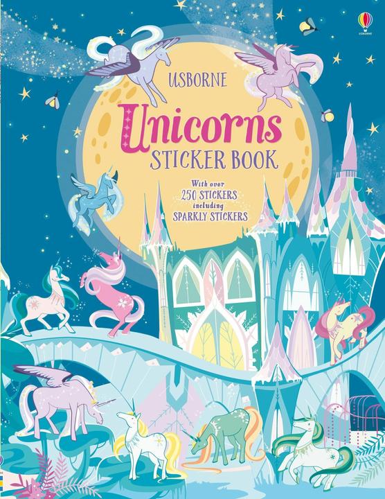 Actual product image Unicorns Sticker Book