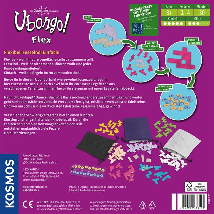 Produktbild Kosmos Ubongo Flex (Deutsch, 1 - 4 Spieler)