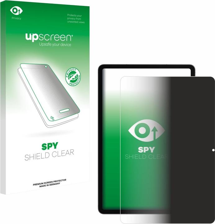 upscreen Sichtschutzfolie für Samsung Galaxy Tab S11 (Hochformat) Anti-Spy Privacy Folie Blaulicht-Schutz (1 Stück, Galaxy Tab S11)