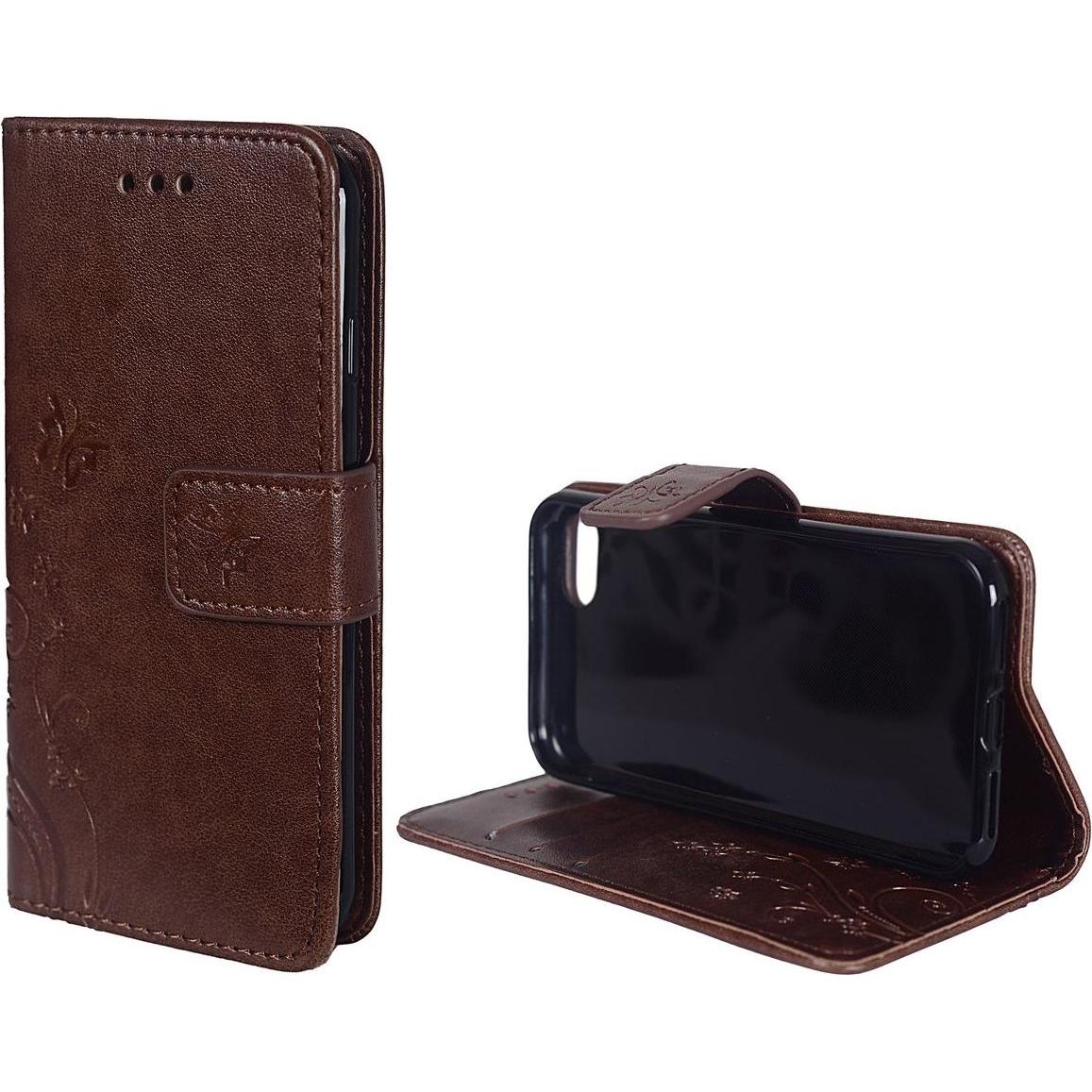 Thumbnail - König Design Schutz Handy Hülle für Apple iPhone 7 Case Cover Tasche Wallet Etui Handyhülle (Apple iPhone 7), Smartphone...