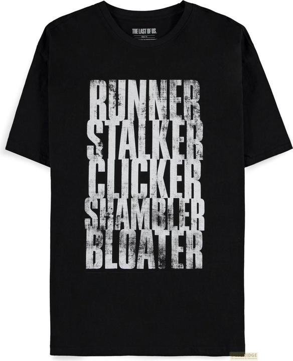 Difuzed The Last Of Us T-Shirt Text (L) (L)
