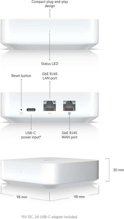 Produktbild Ubiquiti Gateway Lite