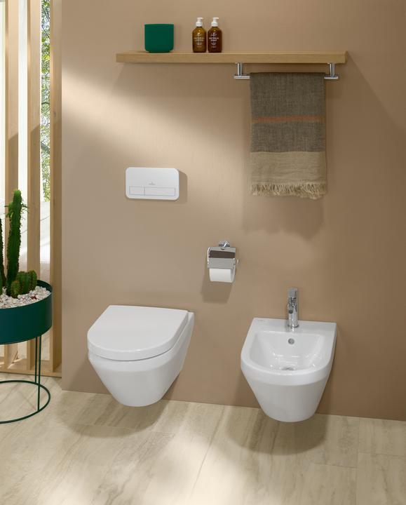 Produktbild Villeroy & Boch Architectura WC-Sitz, mit Absenkautomatik und abnehmbaren Sitz