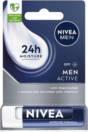 NIVEA Men Active Care Lipstick 4.8G (Lippenbalsam)