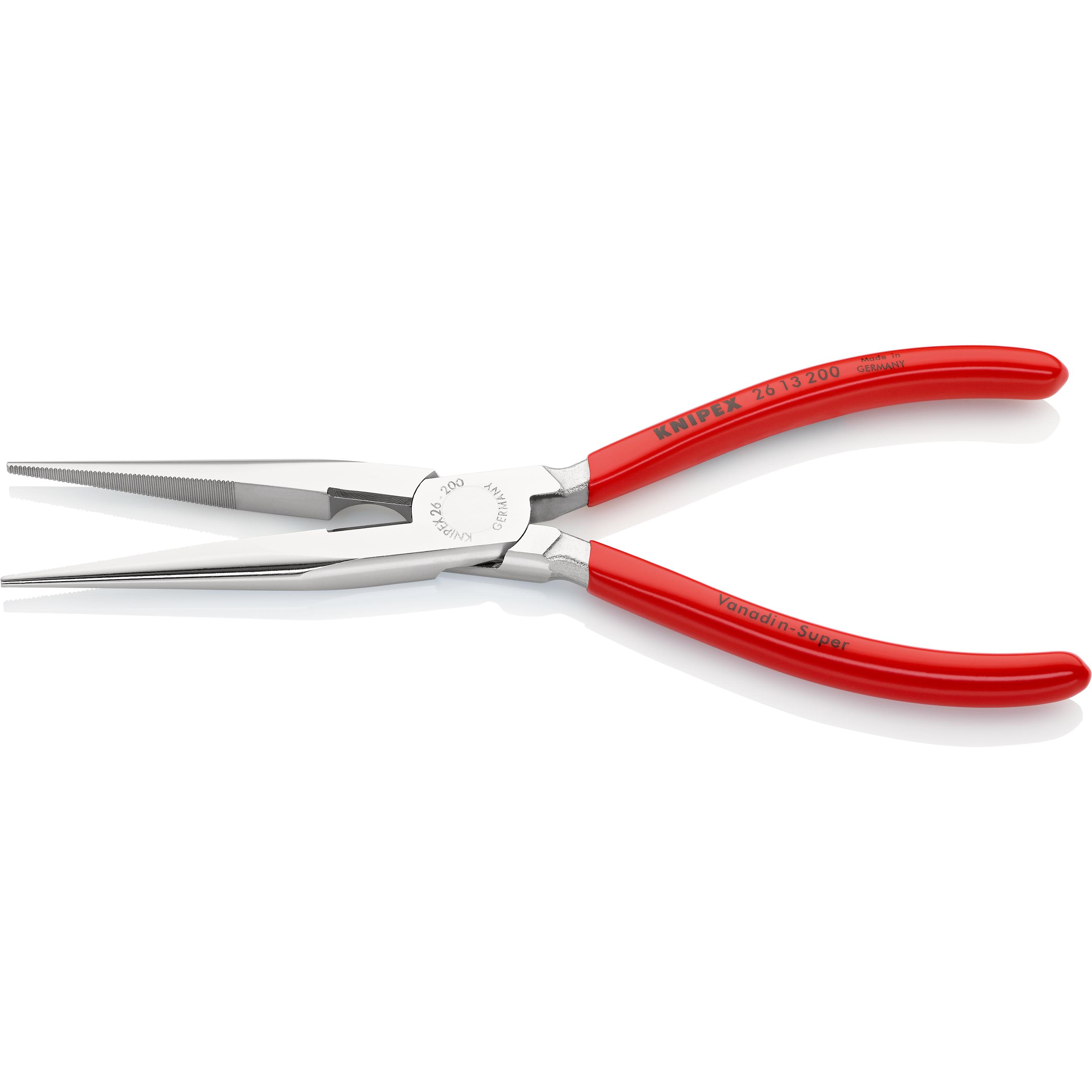 Thumbnail - Knipex, Zange, Flachrundzange mit Schneide (205 mm)