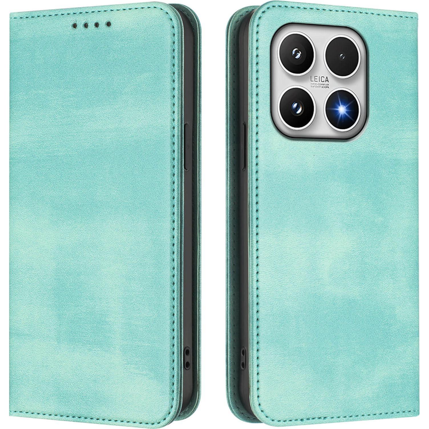 Cover-Discount Xiaomi 17 - Vintage Flip Case (Xiaomi 17), Cover smartphone, Turchese