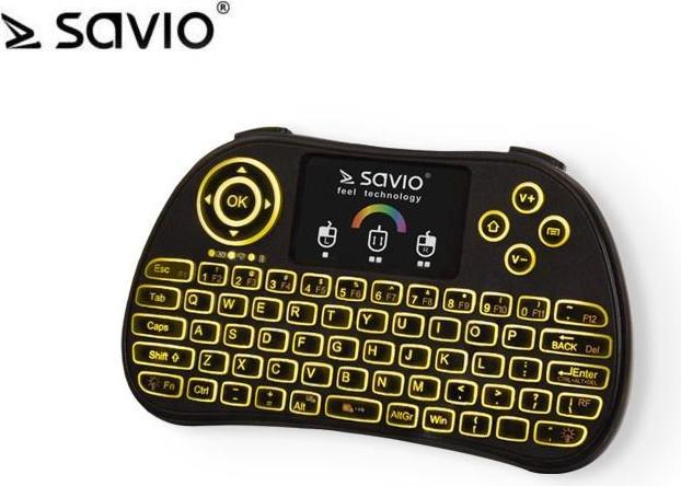 Actual product image Savio KW-03 (Eng. Int., Wireless)