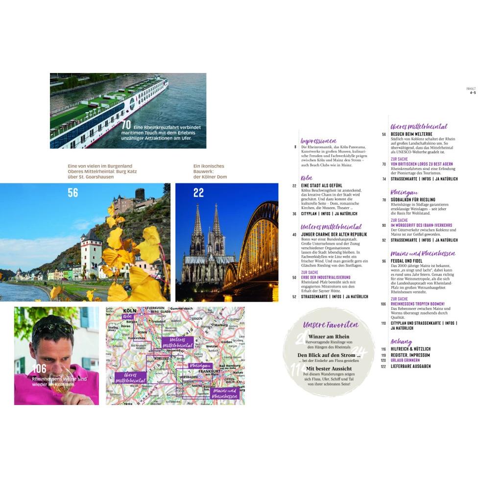 Thumbnail - Bildatlas Rhein - Zwischen Köln und Mainz, Ratgeber von Klaus Simon