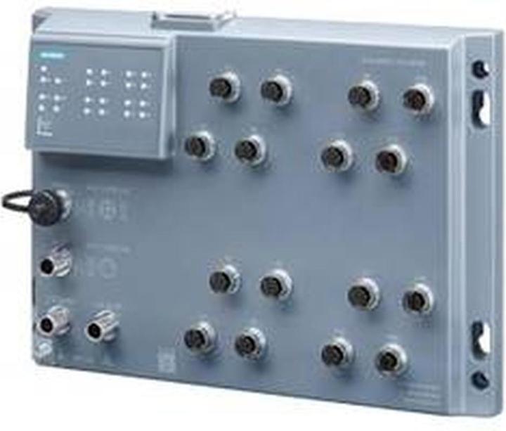 Produktbild Siemens Industrial Ethernet Switch 6GK5216-0HA00-2ES6 (16 Ports)