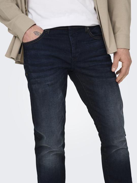 Produktbild Only & Sons Slim Fit Niedrige Taille Jeans Slim Fit Jeans (W32/L32)
