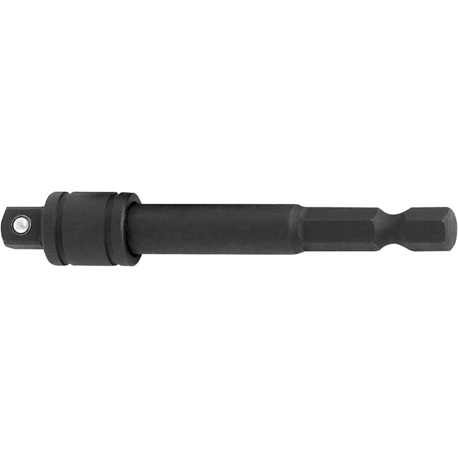 Kraftwerk, Steckschlüssel + Stecknuss, Schlag-Stecknuss-Adapter (1/4")