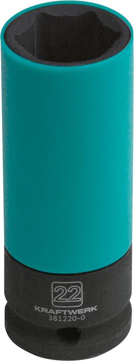 Actual product image Kraftwerk Deep impact nut w.plastic ring (22 mm)