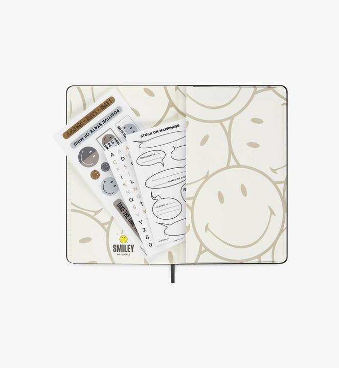 Produktbild Moleskine Smiley (21 x 13 cm, Liniert, Harter Einband)