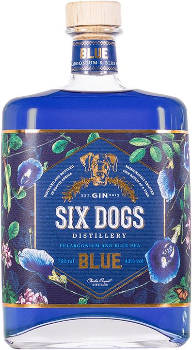 Six Dogs Blue