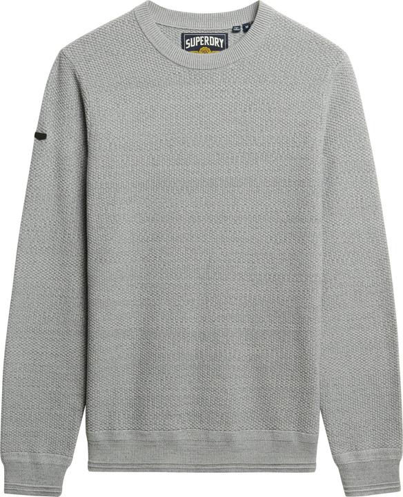 Produktbild Superdry Strickpullover Casual Bequem sitzend Cotton Texture Jumper (L)