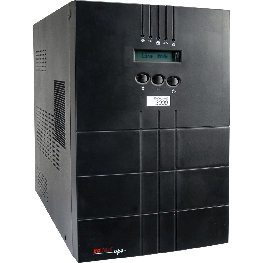 Roline ProSecure III 2000 (2000 VA, 1800 W, Online-Doppelwandler USV), USV