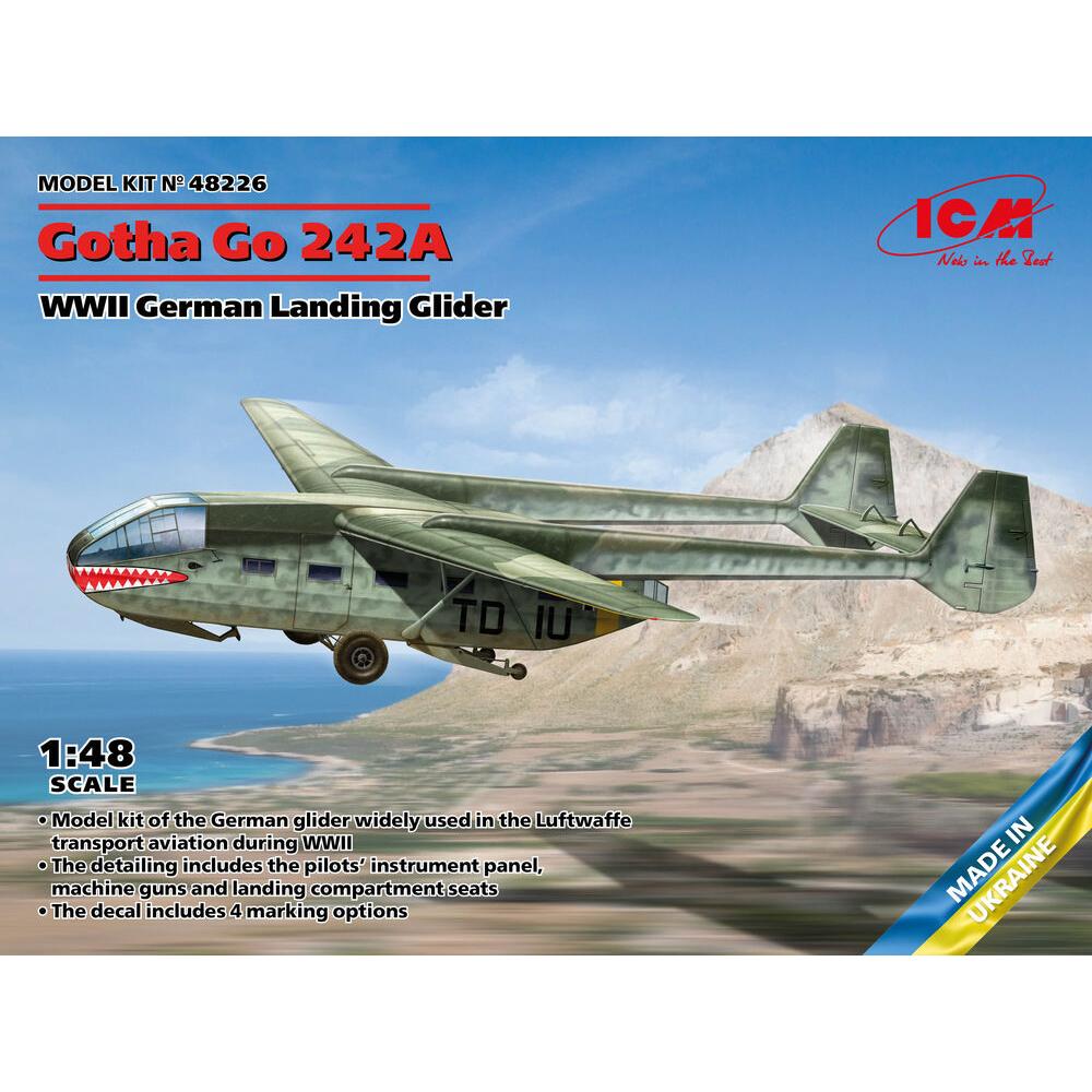 Thumbnail - ICM Gotha Go 242A, WWII German Landing Glider