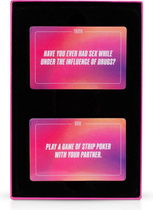 Actual product image tease & please - Truth or Dare Kinky Edition - for couples (Dice games, English)