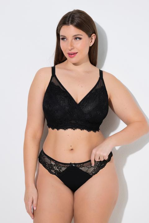 Produktbild Ulla Popken Bralette, Spitze, ohne Bügel (Einzelpack, 85 E)