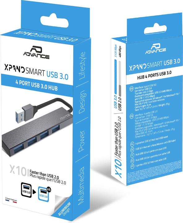 Actual product image Advance Xpand Smart (USB-A, 4 ports)