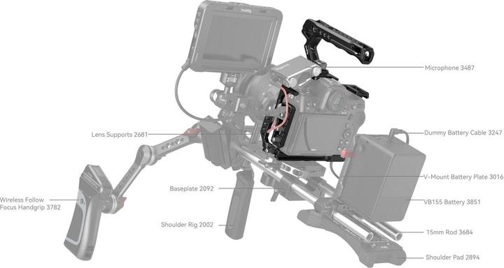 Image du produit SmallRig Cage pour Nikon Z8 (Cage)
