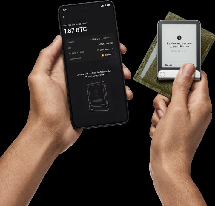 Image du produit Ledger Flex (Bitcoin, Cardano, Ethereum Classic)
