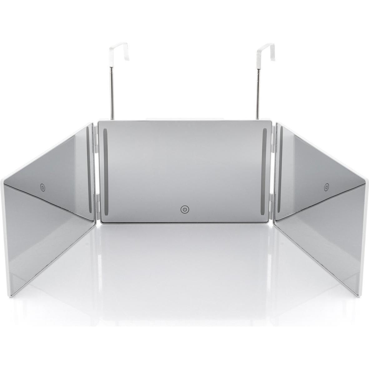 InnovaGoods, Kosmetikspiegel, Badezimmerspiegel mit LED (32 x 6 x 24 cm)