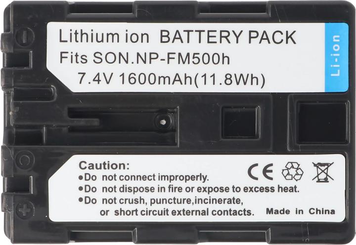 Actual product image AccuCell Akku Sony NP-FM500 H (Camera battery)
