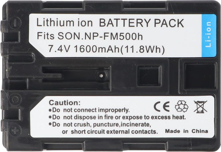 Produktbild AccuCell Akku Sony NP-FM500 H (Akku)