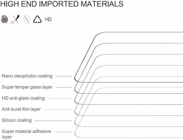 Produktbild Nillkin CP+ Pro Schutzglas Displayschutz (1 Stück, Huawei P50)