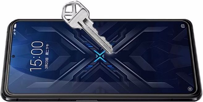 Actual product image Nillkin CP+ Pro protective glass screen protector (1 Piece, Xiaomi Black Shark 4 Pro, Xiaomi Black Shark 4)