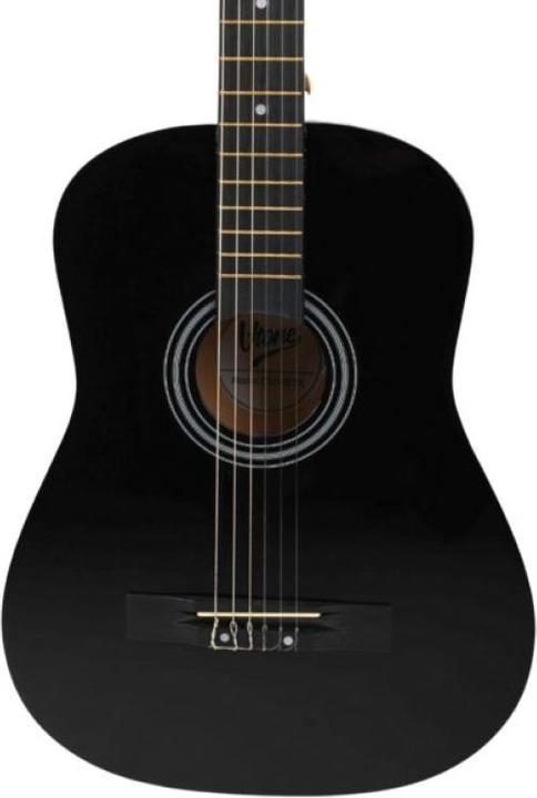 Actual product image V-tone BCG BK - Gitara klasyczna 4/4 czarna do nauki (Lime wood, Nylon, Okoume, Plastic)