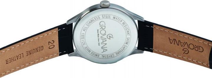 Actual product image Grovana KENSINGTON CLASSIC collection - Swiss made quartz watch (Swiss made)