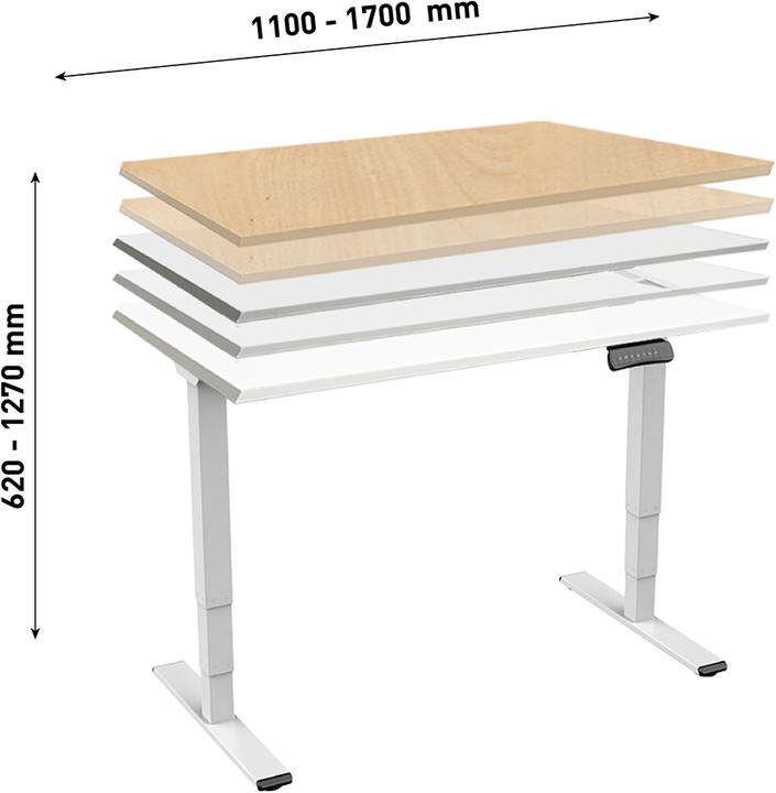 Actual product image Contini Lift table frame ET225E