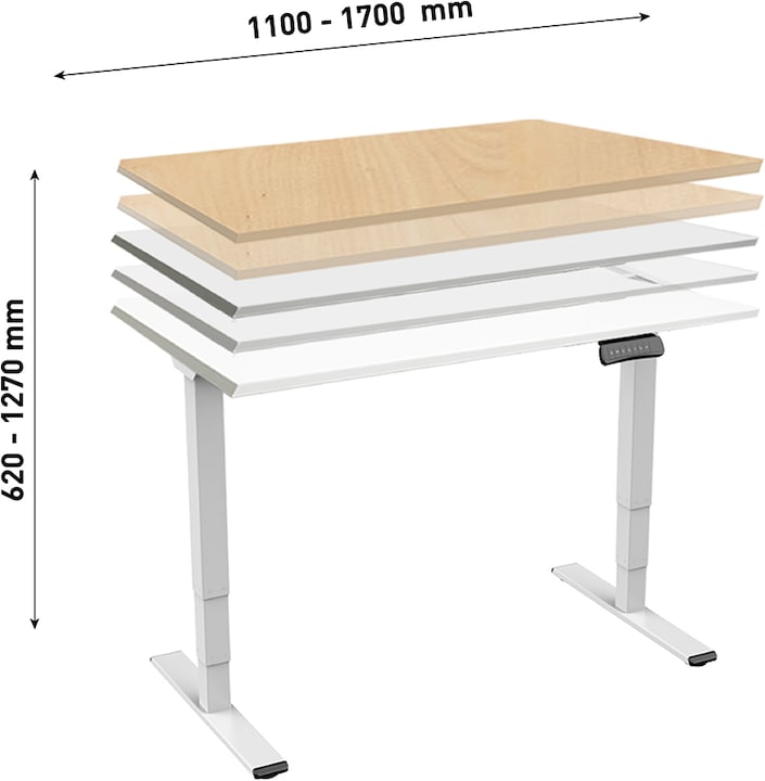 Actual product image Contini Lift table frame ET225E